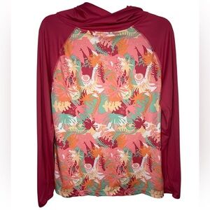 Patagonia Girls' Capilene Silkweight Hoody Style #62535 Pink - Girl’s Size XXL